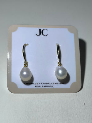 49 FRESHWATER PEARL EARRINGS - image
