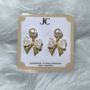 60 FRESHWATER PEARL EARRINGS - image