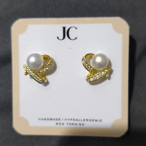 FRESHWATER PEARL EARRINGS A004 - image