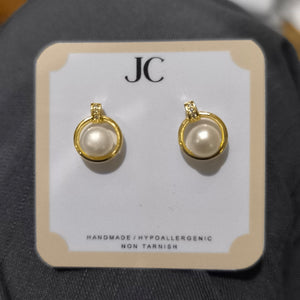 FRESHWATER PEARL EARRINGS A008 - image