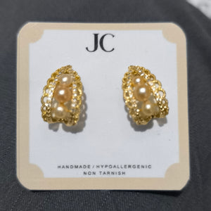 FRESHWATER PEARL EARRINGS A017 - image