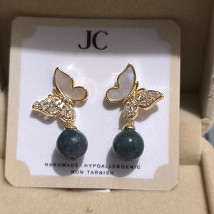 JADE  EARRINGS 1004 - image