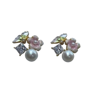 Flower Garden 51 earrings - image