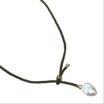 BAROQUE PEARL NECKLACE Dark pearl 5 - JCPEARLBAQORUEDARKBROWN5