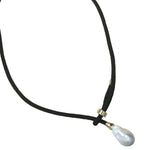 Baroque Pearl Black Necklace 11 - Black