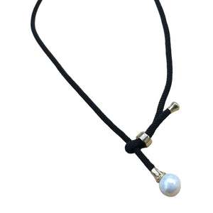 Freshwater Pearl Round Necklace black 9 - image