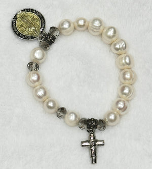Pearl bracelet- Rosary - image