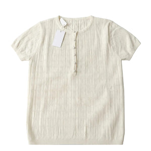 Pearl botton top - image