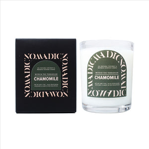 Nomadic Chamomile Luxury Scented Coconut Beeswax Candle - image