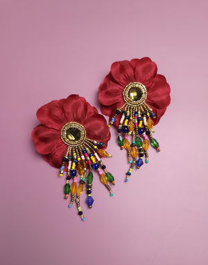 Rafflesia Earrings - image