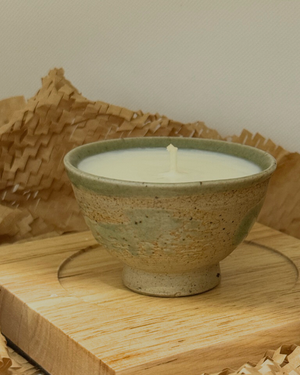 Beige Tea Cup – Pahinga Candle - image