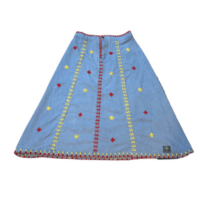 Habili Reworked Skirt - Dahlia (XXL) - image