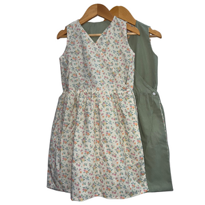 Ginger Reversible Wrap Dress for Girls - image