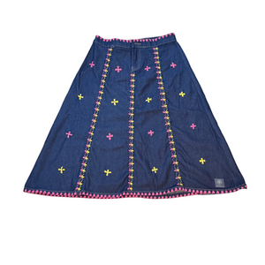Habili Reworked Skirt - Rose (XXL) - image