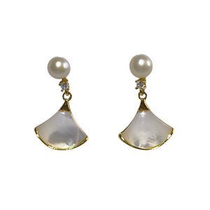 24 FRESHWATER PEARL EARRINGS - image
