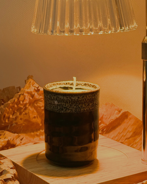 Dotted Tall Cup - Bangon Candle - image