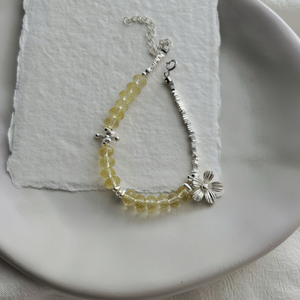 Citrine Faceted Abacus Bracelet - image