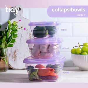 Collapsibowl (Set of 3) - Collapsible Silicone Bowls - image