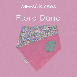 Flora Pet Bandana (from the Pixie Dust Collection) - image