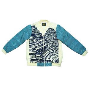 Rice Terraces Bomber Jacket