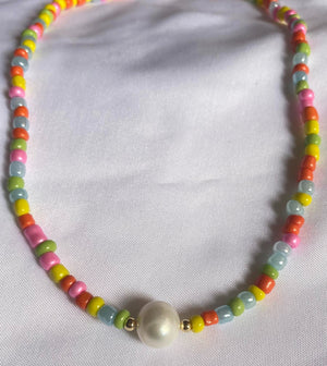 Coachella Freshwater Pearl Choker - image