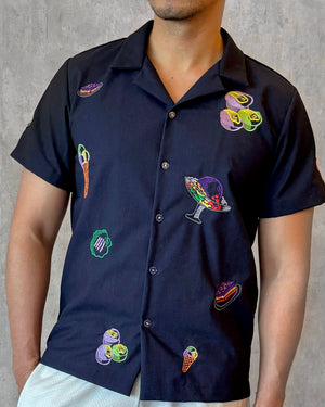 Afternoon Treat Polo (Navy Blue) - image