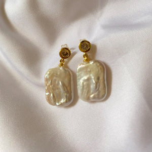 Lorelei Freshwater Pearl Earrings - image