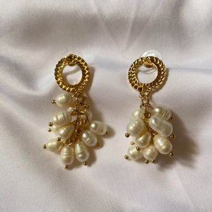 Evie Freshwater Pearl Earrings - image