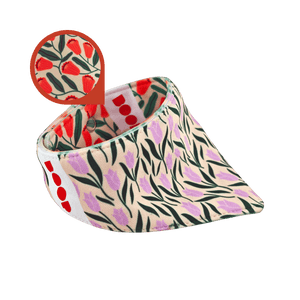 Reversible Pet Bandana - Floral Abstract - image