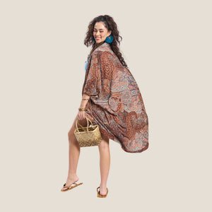Malaya Flowy Kimono - image
