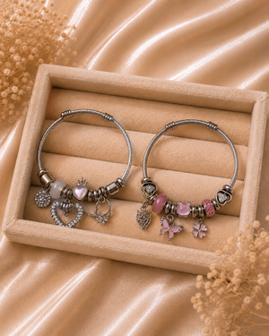 Pandora Inspired Charm Bracelet - image
