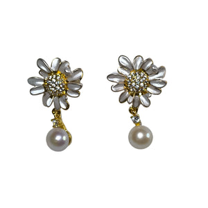 40 FRESHWATER PEARL EARRINGS - image