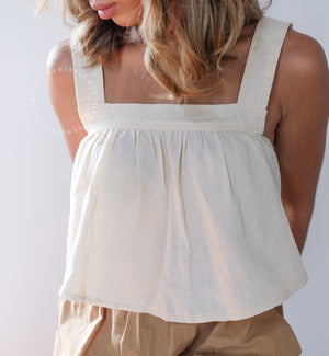 Pamie Linen Top - image