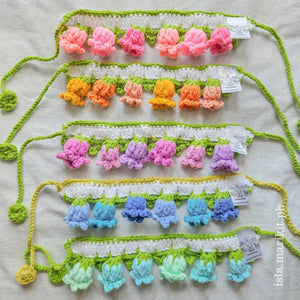 XS-M Crochet Belle Tulip Collar - image