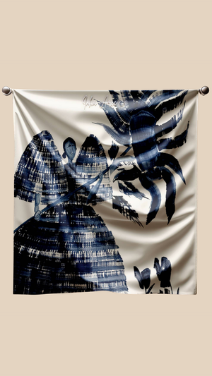 Blooming Silk Scarf - image