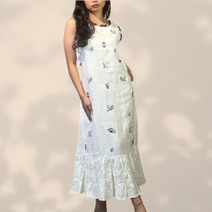 Liham Shirred Dress