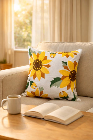 Embroidered Throw Pillowcases - image