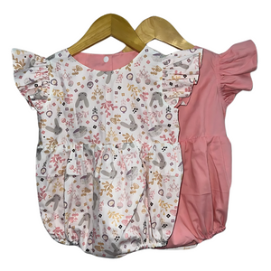 Gia Reversible Onesies for Little Girls - image