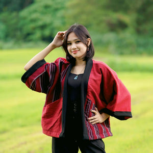 Pula mosaic kimono - image