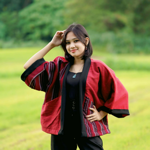 Pula mosaic kimono - image