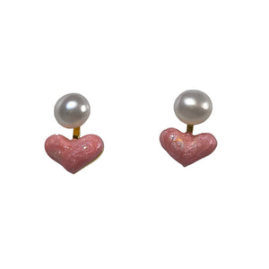 58 FRESHWATER PEARL EARRINGS - image