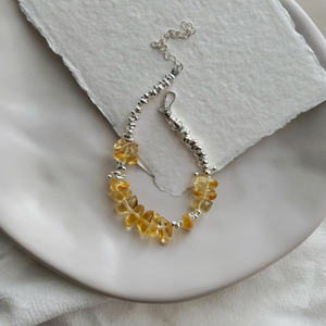 Citrine Freeform Bracelet - image