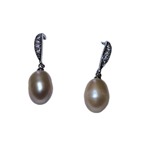 64 FRESHWATER PEARL EARRINGS - image
