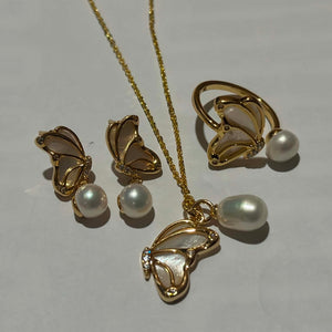 Freshwater pearl set 600 - image