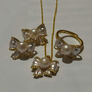 Freshwater pearl set 500 - image