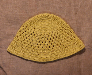 Lemon Crochet Bucket Hat - image