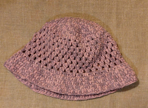 Lilac Crochet Bucket Hat - image