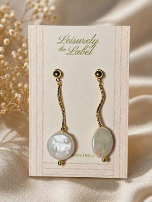 Isabel Baroque Pearl  Earrings - image