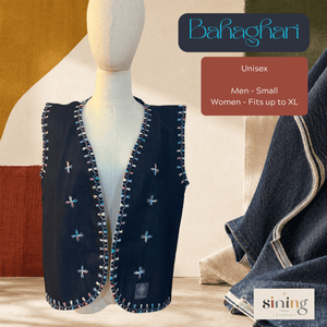 Habili Raw Denim Vest - Bahaghari (Short) - image