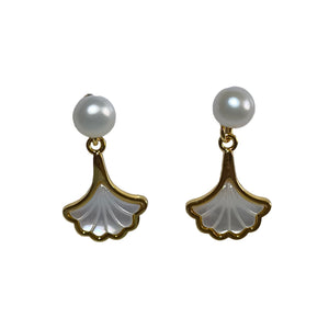 7 FRESHWATER PEARL EARRINGS - image